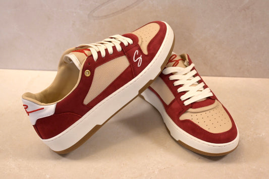 S Prestige Court - Bordeaux Tan